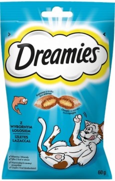 Dreamies 4008429037962 dog / cat treat Snacks Salmon 60 g