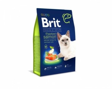 BRIT Premium by Nature Sterilized  Salmon - dry cat food 1,5 kg