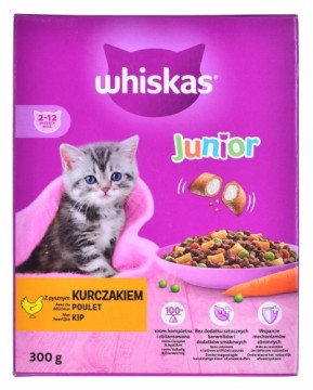 ?Whiskas 5900951014079 cats dry food 300 g Kitten Chicken