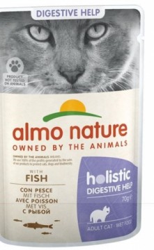 Almo Nature Functional sensitive with fish - wet food for adult cats with problems of sensitivity and hypersensitivity of the intestines - 70 g