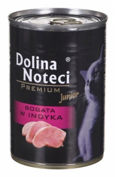 Dolina Noteci Premium Junior rich in turkey - Wet cat food - 400 g