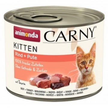 ANIMONDA Carny Kitten Beef Turkey - wet cat food - 200 g