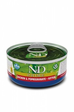 FARMINA N&D Cat Prime Chicken&Pomegranate Kitten - wet cat food - 70 g