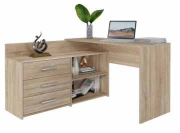 Top E Shop Topeshop DANY SONOMA KPL computer desk Oak colour