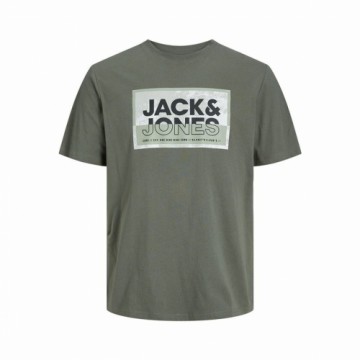 Child's Short Sleeve T-Shirt Jack & Jones logan Agave Dark green