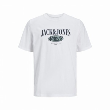 Men’s Short Sleeve T-Shirt Jack & Jones cobin White Men