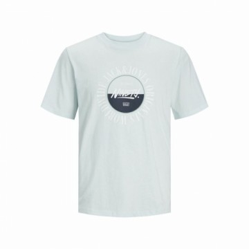 Men’s Short Sleeve T-Shirt Jack & Jones cobin Aquamarine Men