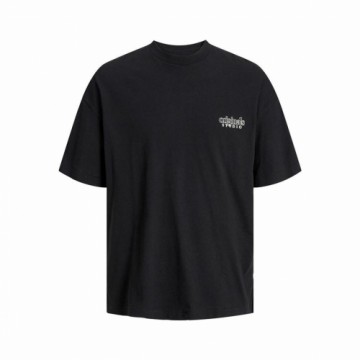 Men’s Short Sleeve T-Shirt Jack & Jones bari Back Black Men