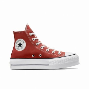 Women’s Casual Trainers Converse Chuck Taylor All Star Lift Hi Brown