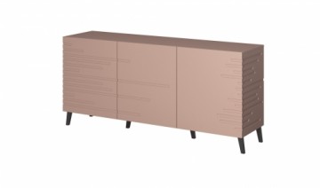 Cama Meble Nova chest of drawers 155x40x72 Pink Mat