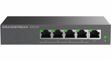 Grandstream GWN 7700P 5xGbE, 4xPOE, unmanaged switch