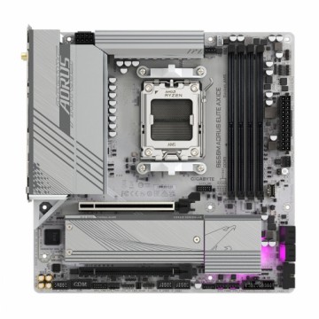 Mātesplate Gigabyte B650M AORUS ELITE AX ICE Intel Wi-Fi 6 AMD B650 AMD AM5