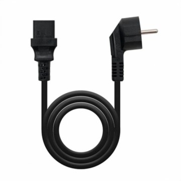 Power Cord NANOCABLE CPU Black 2 m