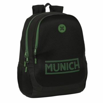 Школьный рюкзак Munich Caviar Чёрный 32 x 44 x 16 cm