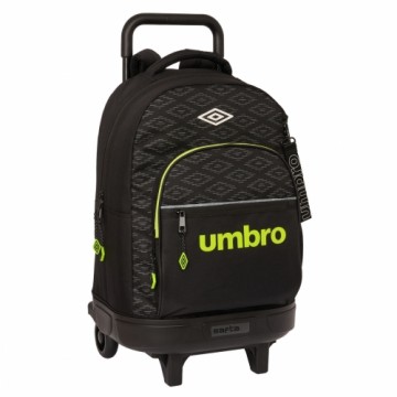 Skolas mugursoma ar riteņiem Umbro Lima Melns 33 X 45 X 22 cm