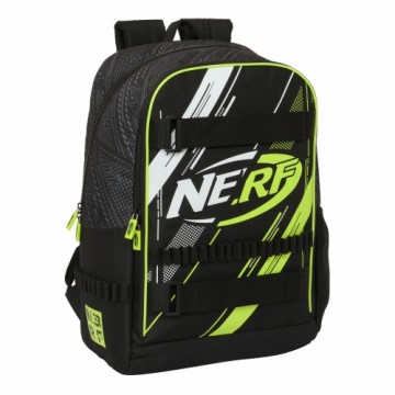 School Bag Nerf Get ready Black 31 x 44 x 17 cm