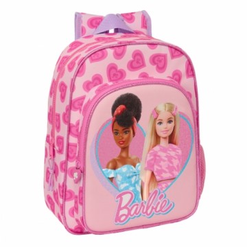 Skolas soma Barbie Love Rozā 26 x 34 x 11 cm