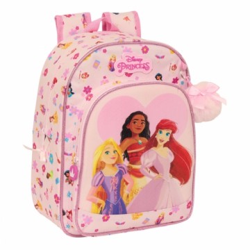 Skolas soma Princesses Disney Summer adventures Rozā 26 x 34 x 11 cm