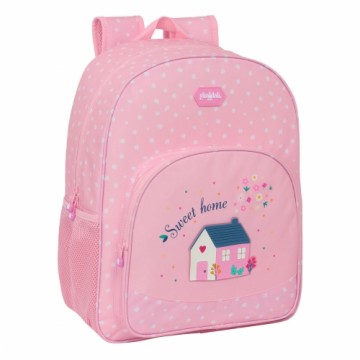 Skolas soma Glow Lab Sweet home Rozā 33 x 42 x 14 cm