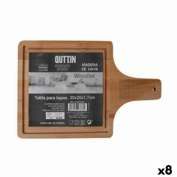 servēšanas dēlis Quttin Ar rokturi 30 x 20 x 1,7 cm (8 gb.)