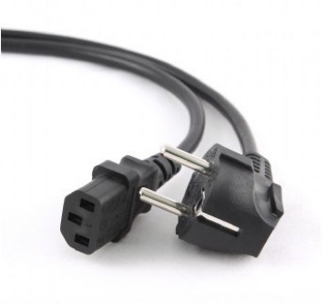 Gembird PC-186 power cable Black 1.8 m CEE7/4 C14 coupler