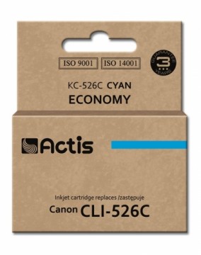 Actis KC-526C Ink Cartridge (replacement for Canon CLI-526C; Standard; 10 ml; cyan)