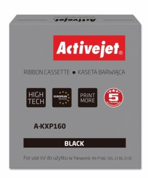 Activejet A-KXP160 Ink ribbon (replacement for Panasonic KXP160; Supreme; 3.000.000 characters; black)