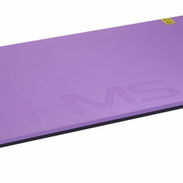 Club fitness mat with holes purple HMS Premium MFK01