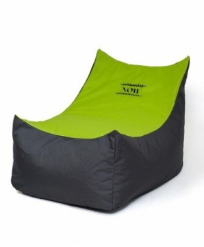 Go Gift Sako bag pouffe Tron black-green XXL 140 x 90 cm