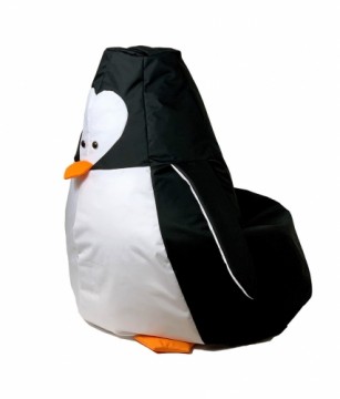 Go Gift Sako bag pouf Penguin black and white XL 130 x 90 cm