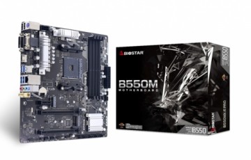 Biostar B550MX/E PRO motherboard AMD B550 Socket AM4 micro ATX