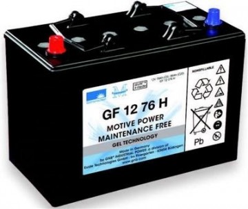 Traction battery gel 12 V / 76 Ah for TASKI Swingo 755/955/1255