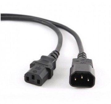 Gembird PC-189 power cable Black C14 coupler