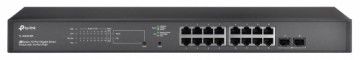 TP-Link JetStream 18-Port Gigabit Smart Switch with 16-Port PoE+