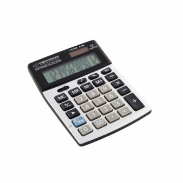 Esperanza xlyne ECL102 calculator Desktop Basic Black, Silver