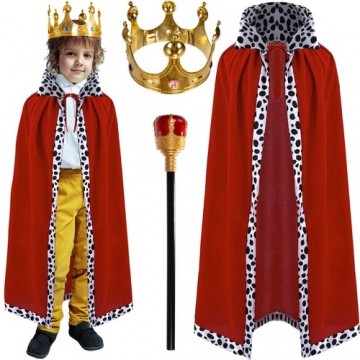 King costume set 3 pcs. Kruzzel 20560 (17247-0)