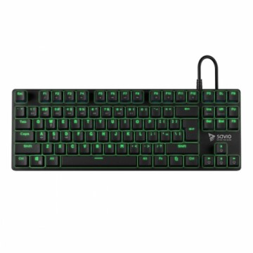 Keyboard Savio Tempest RX Black English QWERTY