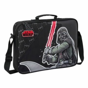 School Satchel Star Wars The fighter Black 38 x 28 x 6 cm