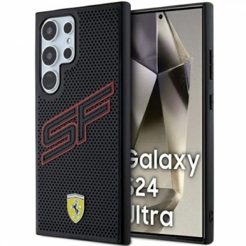 Ferrari FEHCS24LPINK S24 Ultra S928 czarny|black hardcase Big SF Perforated