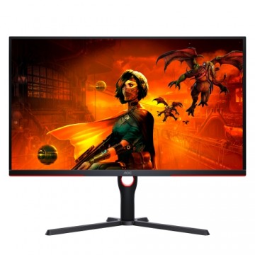 AOC U32G3X/BK Gaming Monitor - 4K UHD, 144Hz, Höhenverstellung