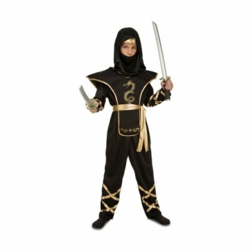 Costume for Children My Other Me Black Ninja (4 Pieces)