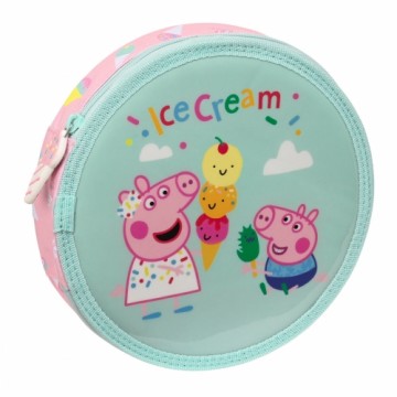 Пенал Peppa Pig Ice cream Розовый Мята (18 Предметы)