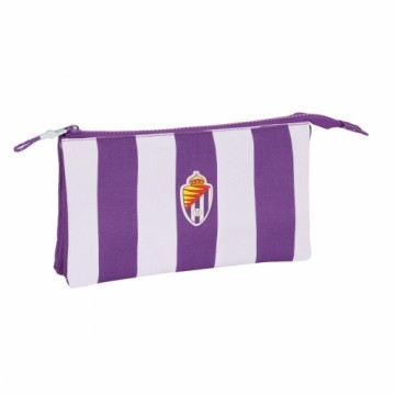 Trīsvietīgs futrālis Real Valladolid C.F. Violets 22 x 12 x 3 cm