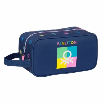 Дорожная сумка для обуви Benetton Cool Тёмно Синий 29 x 15 x 14 cm