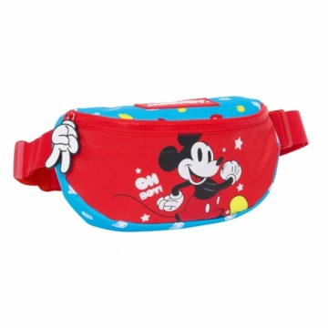 Belt Pouch Mickey Mouse Clubhouse Fantastic Blue Red 23 x 14 x 9 cm