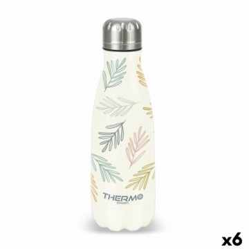 Термобутылку ThermoSport Листья 350 ml (6 штук)