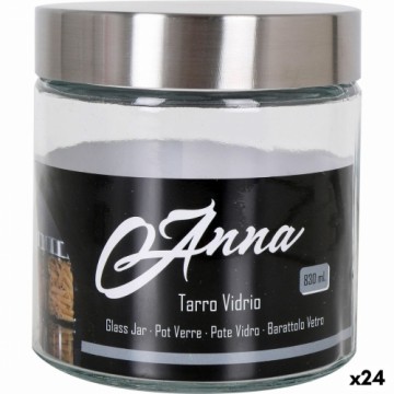 яс Anna 830 ml Cтекло Сталь (24 штук)