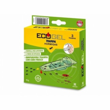 Insecticde Novar Ecogel 3 Pieces Ants Trap 15 g