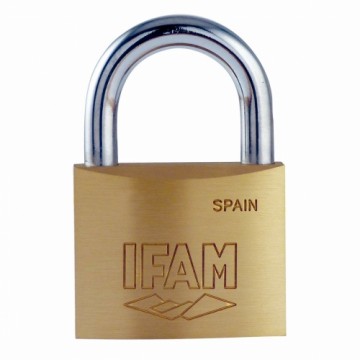 Замок с ключом IFAM K25 Латунь обычный (2,5 cm)