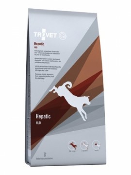 TROVET Hepatic HLD with chicken - dry dog food - 12,5 kg